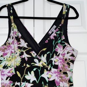 Jennifer Lopez multi colored summer maxi dress